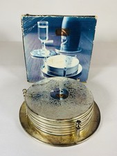 Silver Plated 7 Piece Engraved