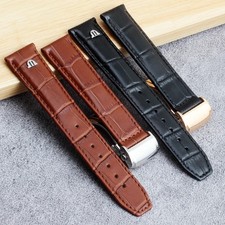 20mm 22mm Leather Watch Band