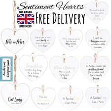 Wooden hanging cute white wood - wooden,