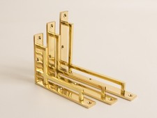 Polished Brass Art Deco Solid