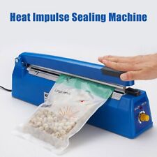 Manual Impulse Heat Sealer Plastic Bag Film Food Sealing Machine 200/300/400mm