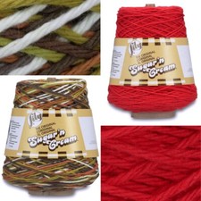 [BUY 10 GET 25% OFF] Lily Sugar 'N Cream Cone 400g Yarn, 100% USA-grown cotton