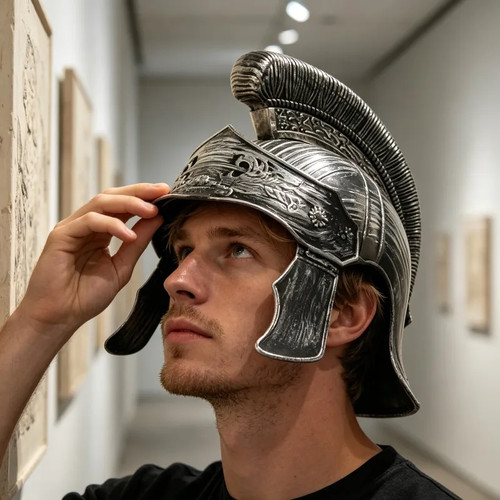 Spartan roman warrior helmet - roman,