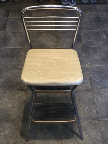 Vintage cosco step stool chair - step,