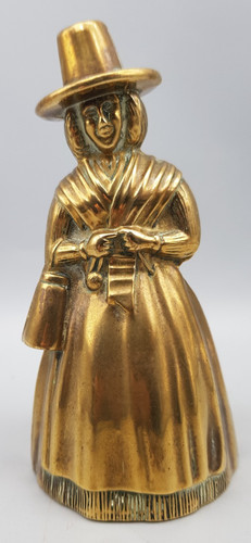 Vintage brass welsh lady - vintage,
