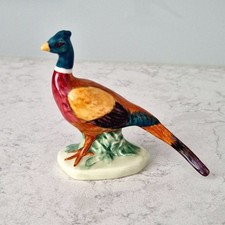 Vintage BESWICK Cock Pheasant Figurine First Edition-Curved Tail Model No. 767A