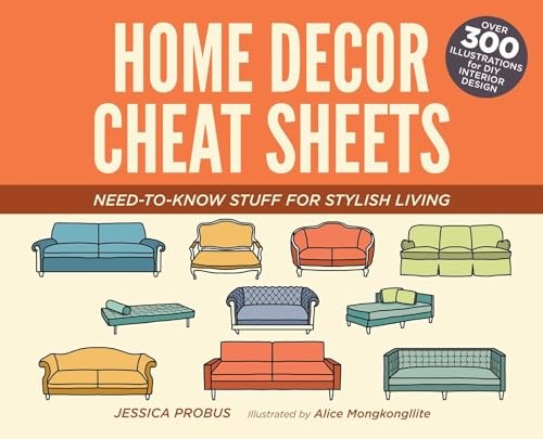 Home décor cheat sheets - cheat,