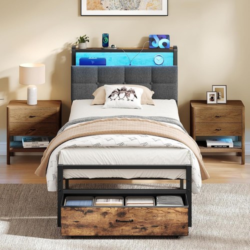 3ft single bed frame - bed, with