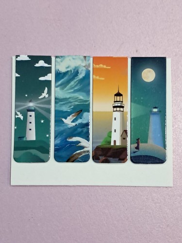 Set magnetic bookmarks - of,