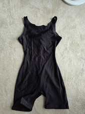 Vintage Black Gilda Marx bodysuit/unitard/catsuit Sz L