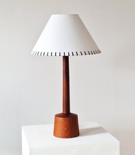 Mid Century Swedish Teak Lamp