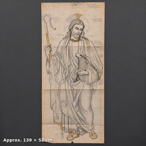 Christ the good shepherd - the,