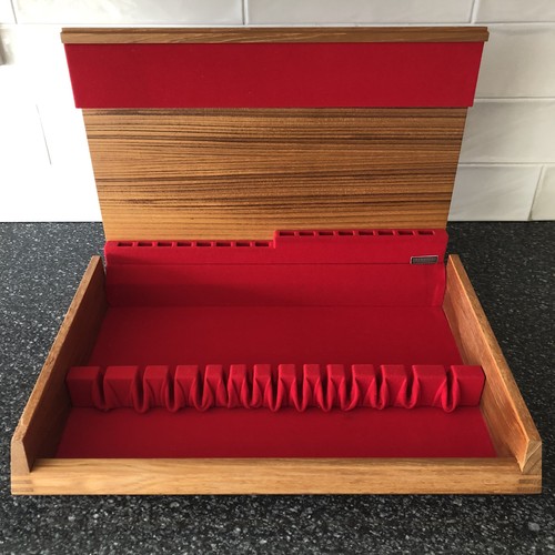 Vintage oak flexfit cutlery - vintage,