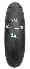 Bridgestone Battlax S20f   130/70zr16 61w  Part Worn Motorcycle Tyre 238