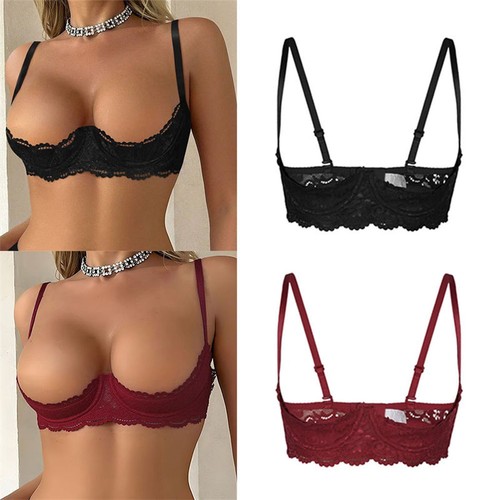 Women lace underwire push up - women's,