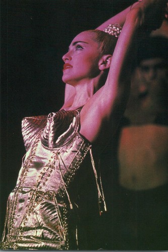Madonna chest out wearing - madonna,