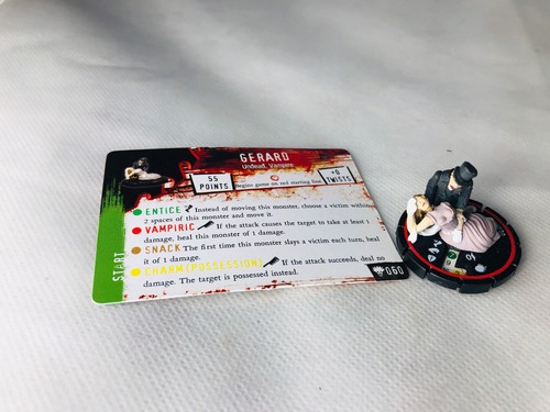 Horrorclix gerard 060 - gerard, red