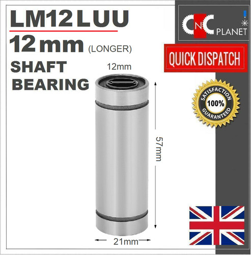 Lm12luu 12mm linear shaft bar - lm12luu,