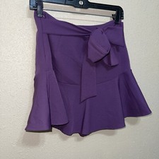 Zara Purple Belted Waist Tie