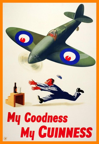 Spitfire vintage guinness - spitfire,