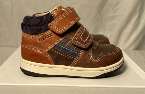 Geox boys flick brown - geox,