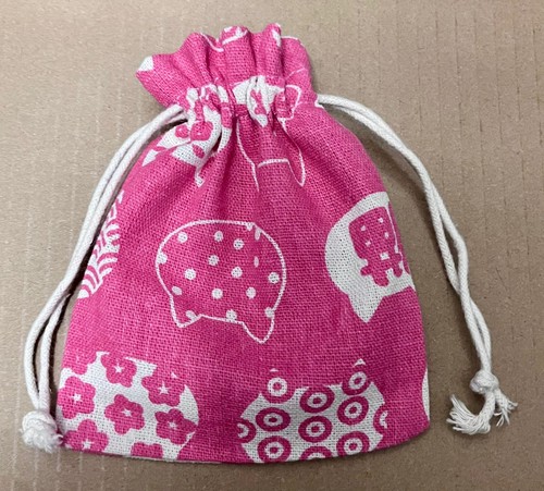 Small drawstring pouch - drawstring, bags