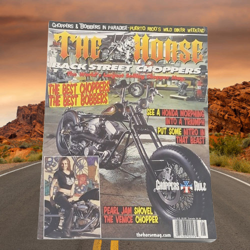 The horse back street choppers - back,