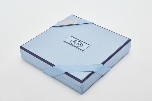 Prada twill silk - prada, blue