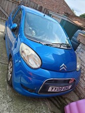 2009 CITROEN C1 VTR 5-DOOR 998cc PETROL BONNET IN BLUE.