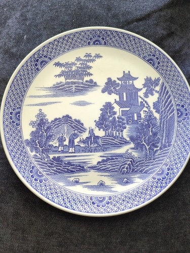 Buffalo plate willow pattern - buffalo,