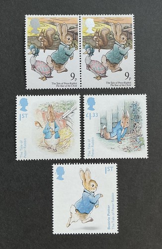 Peter rabbit stamp - peter, collection