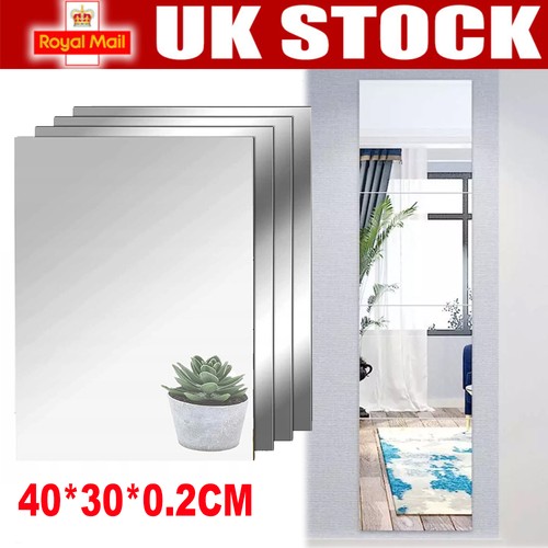 4pcs 40x30cm mirror tiles - 40x30cm,