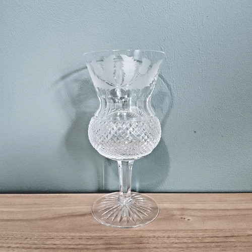 Edinburgh crystal etched - edinburgh,