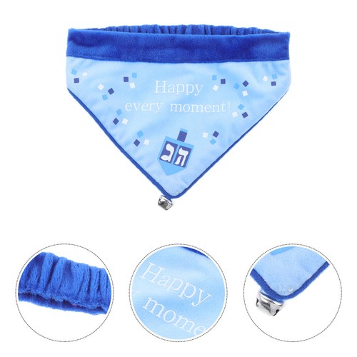 Washable hanukkah pet bandana - washable,