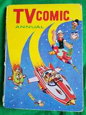 TV Comic Annual 1962  Supercar, Fireball XL5, Popeye