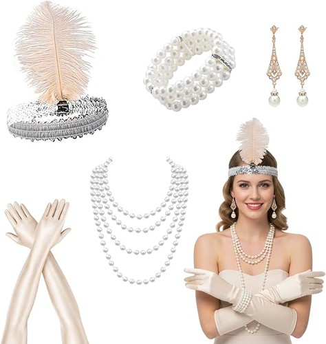 Flapper girl accessories - girl,