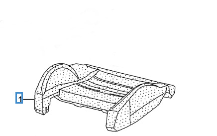 Audi seat padding - audi, a4