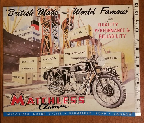 Matchless clubman 1949 - clubman,