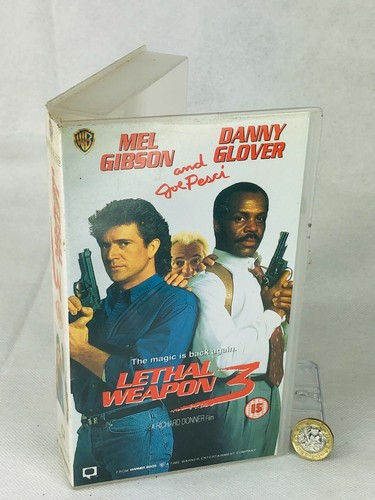 Lethal weapon video tape vhs - weapon,