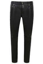 Women's Leather Pant Black