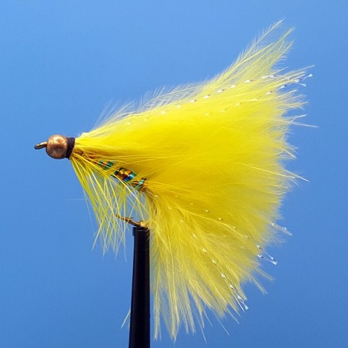 Gold head yellow dancer - head,