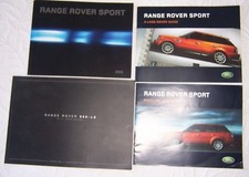 4 OFF  RANGE ROVER  BROCHURES