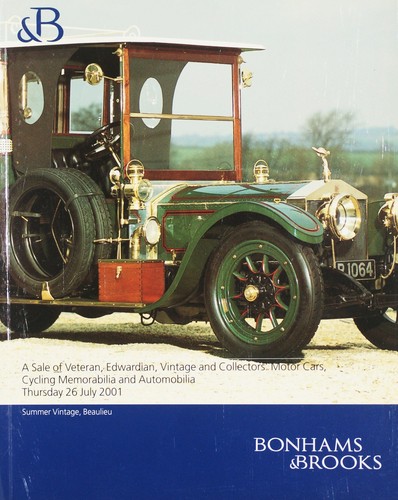 Bonhams collectors motor - collectors',