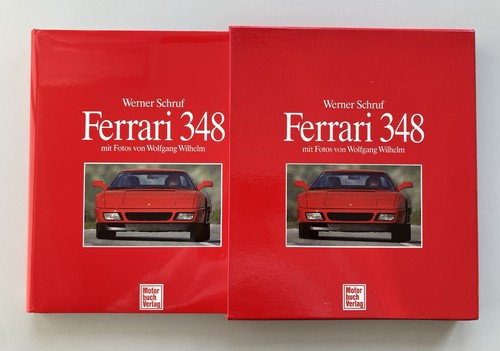 Ferrari 348 hardcover buch - buch, |