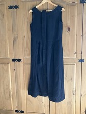 Toast Navy Blue Cotton Twill
