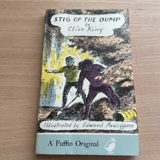 Stig of The Dump by Clive King Vintage Puffin Original Paperback 1974 VGC