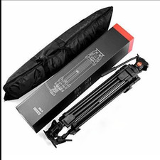 Heavy Duty Aluminum Video Tripod - ESDDI VT-60 (64 inch with Fluid Head)
