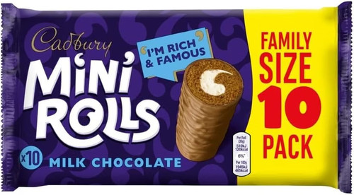 Cadbury milk chocolate mini - 10,