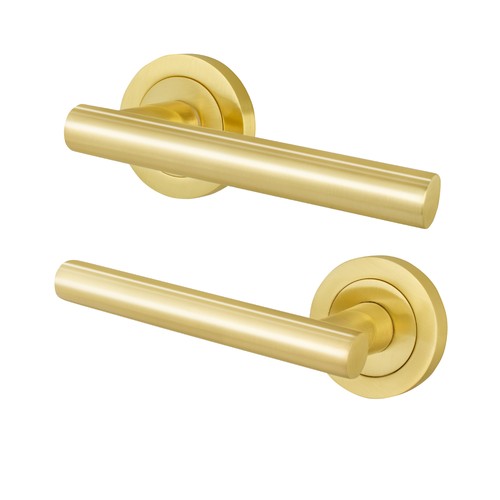 Satin brass internal door - satin,
