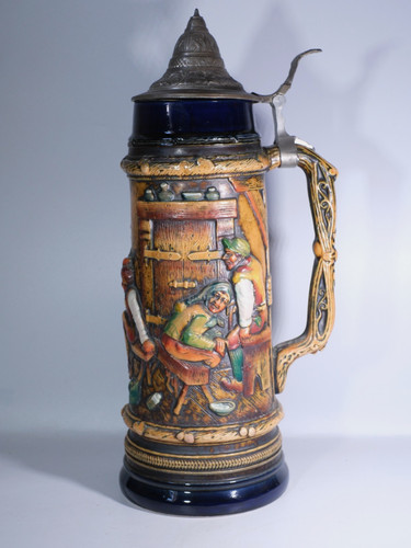 Large vintage west german beer - west,